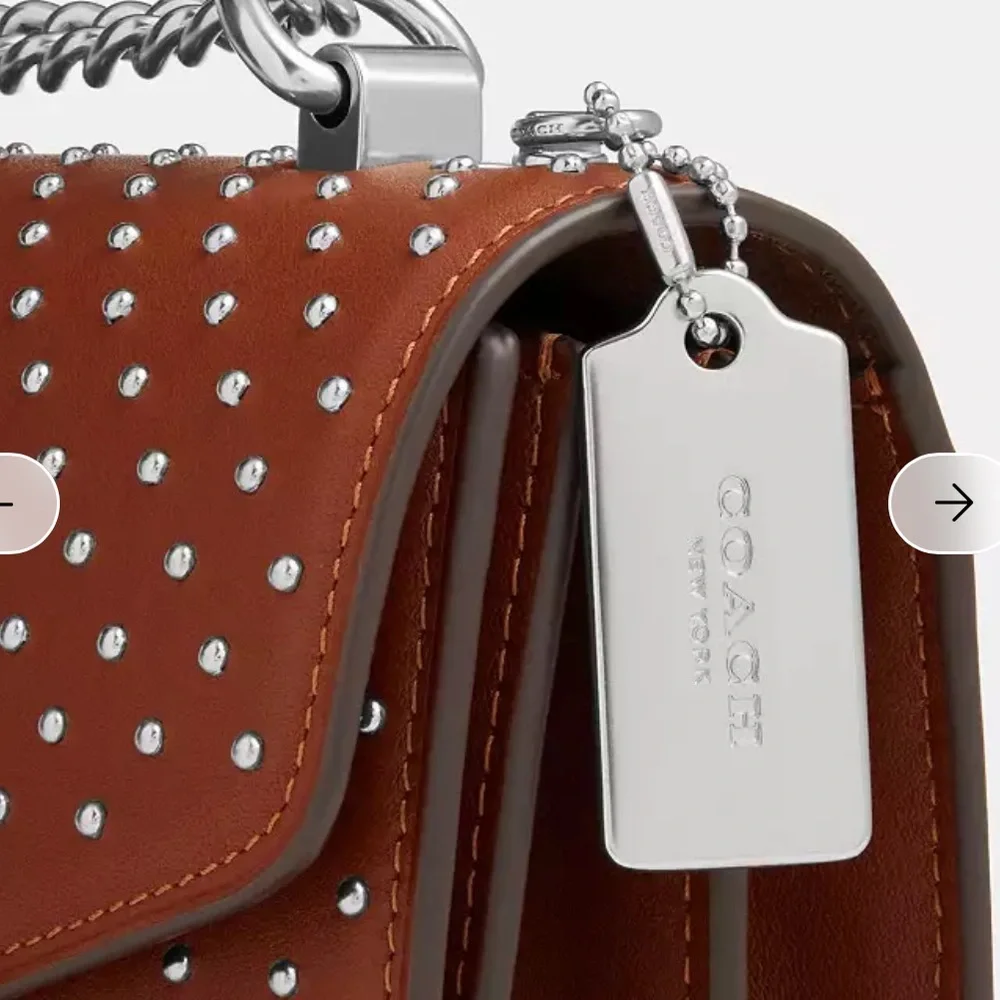 Coach Klare Envelope Crossbody Bag With Rivets